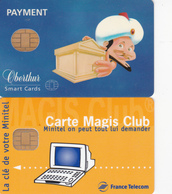 2 Cartes Magis Et Oberthur (bon état) - Cartes Bancaires Jetables