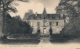 ( CPA 72 )  SAINT-LONGIS  /  Château De Bois-Hébert - - Altri Comuni