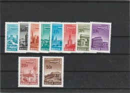 HONGRIE     THEME   AVIATION  LOT DE10 VALEURS - Unused Stamps