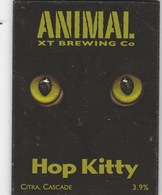 XT BREWING CO (LONG CRENDON, ENGLAND) - ANIMAL HOP KITTY - PUMP CLIP FRONT - Insegne