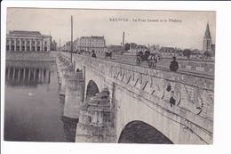 Saumur - Le Pont Cessart Et Le Théâtre - Saumur