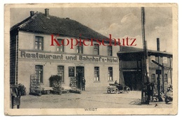 Wrist 1915, Restaurant U. Bahnhofs-Hotel, Amt Kellinghusen, Kr. Steinburg - Kellinghusen