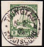 1905. KIAUTSCHOU 2 CENTS Kaiserjacht SMS Hohenzollern. (Michel 19) - JF319502 - Kiautchou