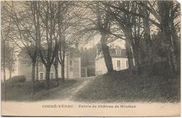 Cp, 86,  COUHE-VERAC , Entrée Du Château De MEZIEUX ,vierge - Couhe