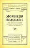 Programme De " Monsieur Beaucaire" Présenté Pour La Saison 1930-31  Au Cirque-Théâtre De Limoges. - Programmes