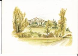 CLEFMONT - Paysage De Haute-Marne, Aquarelle De Nicole Simonin N° 11 Cpm Neuve, Ed. Picaudé 1993 - Clefmont