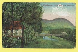 * Nordhausen (Thuringen - Deutschland) * Blick Nach Dem Kohnstein, Pont, Canal, Rare, Old, Couleur, TOP, Unique - Nordhausen