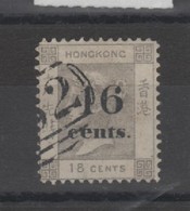 Hong - Kong  _GB _ (1876 )  N° 27 - Gebruikt