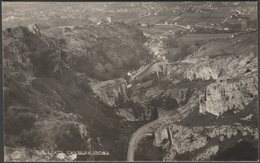 The Gorge, Cheddar, Somerset, C.1930s - Chapman RP Postcard - Cheddar