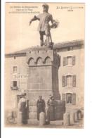 CHATEAUNEUF-DE-RANDON - La Statue De Duguesclin érigée Sur La Place - Chateauneuf De Randon