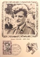 FRANCE 1957 - Maxi Carte - YT 1102 - Robert Keller - FDC - 1950-1959