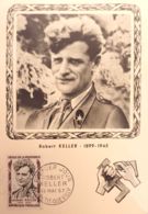 FRANCE 1957 - Maxi Carte - YT 1102 - Robert Keller - FDC - 1950-1959