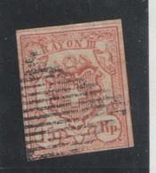 Rayon III - 1843-1852 Kantonalmarken Und Bundesmarken