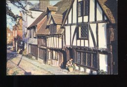CPM Neuve Royaume Uni Sussex RYE Old Houses This Beautiful Corner So Typical Of Rye - Rye