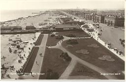 REAL PHOTOGRAPHIC POSTCARD GT. YARMOUTH FROM THE TOWER - EMPIRE VIEW SERIES - Great Yarmouth