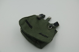 Vintage DRAGON IN DREAMS PARTS : GERMAN WAFFEN SS BREAD BAG - Original - Scale 1/6 - DRAGON DID - Action Man