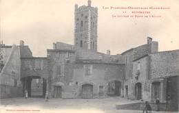 Rivesaltes       66         Clocher Et Place De L'église         (voir Scan) - Rivesaltes