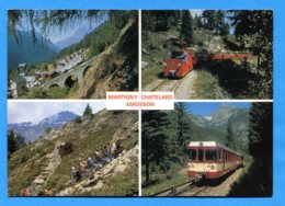 OLI243, Train, Chemin De Fer D'Emosson,Funiculaire De Barberine,Chemin De Fer Martigny,Châtelard,Emosson,GF,no Circulée - Martigny