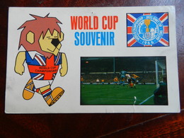 20033) WORLD CUP SOUVENIR 1966 JULES RIMET CUP ENGLAND VIAGGIATA 1966 - Calcio