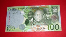 LESOTHO 100 Maloti - 2010 P 24a - AE PREFIX  / UNC - NEUF - Lesoto