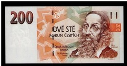 CZECH REPUBLIC ★ 200 KORUN 1998 ★ P 19 ★ UNC - FDS - NEUF (F87 400892) - Tsjechië