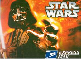 Lot 3 Enveloppes Préaffranchies Grand Format Express Mail Star Wars Obl 1er Jour Kansas City 06/05/2007 - 2001-10