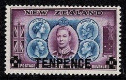 New Zealand 1944 Centennial TENPENCE Overprint On 1 1/2d MNH - Unused Stamps