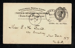 CUBAN Stationery 1899 New York U.S.A - Covers & Documents