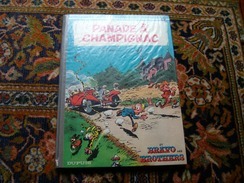 Spirou Et Fantasio Franquin Panade à Champignac 1969 édition Originale Titre En Bleu Eo Dupuis - Spirou Et Fantasio