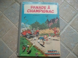 Spirou Et Fantasio 19 Panade à Champignac FRANQUIN Marsupilami édition De 1969 Titre En Bleu EO éo Première Originale - Spirou Et Fantasio