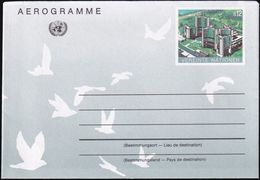 UNO WIEN 1992 Mi-Nr. LF 5 Luftpostfaltbrief Aerogramme Ungelaufen - Lettres & Documents