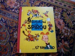 Spirou Et Fantasio Franquin 4 Aventures 1955 édition Originale Française Eo - Spirou Et Fantasio