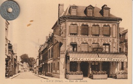 61 - Carte Postale Ancienne De  GACE  Rue De Rouen - Gace