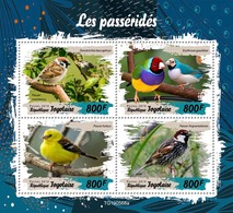 Togo. 2019 Sparrows. (0568a) OFFICIAL ISSUE - Passeri