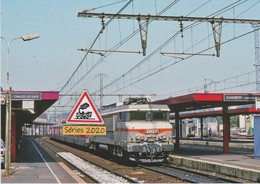 636 - BB 7286 Et Catalan Talgo Genève-Barcelone, à Chambéry (73) - - Gares - Avec Trains