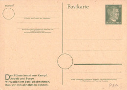 P311 Blanc Deutschland Deutsches Reich - Postkarten
