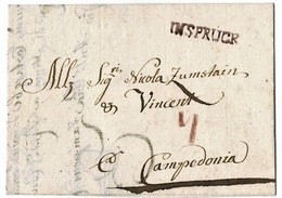 1788, " INSPRUCK " Klar ,früh !! A2901 - ...-1850 Prephilately