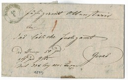 1849, " RASTENBERG " , Wert-Brief , A2903 - ...-1850 Vorphilatelie