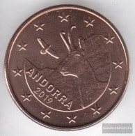 Andorra And 3 2019 Stgl./unzirkuliert Stgl./unzirkuliert 2019 5 Cent Kursmünze - Andorra