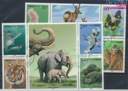Volksrepublik China 3115-3124 (kompl.Ausg.) Gestempelt 2000 Geschützte Tiere (9386928 - Used Stamps