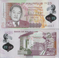 Mauritius Pick-number: 64 Uncirculated 2013 25 Rupees - Mauritius