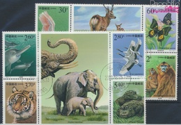 Volksrepublik China 3115-3124 (kompl.Ausg.) Gestempelt 2000 Geschützte Tiere (9386937 - Used Stamps