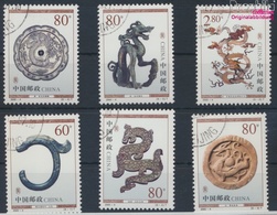 Volksrepublik China 3125-3130 (kompl.Ausg.) Gestempelt 2000 Historische Drachendarstellungen (9386904 - Usati