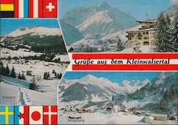 Austria - 6993 Mittelberg 1218m - Kleinwalsertal - Ansichten Im Winter - Nice Stamp - Kleinwalsertal