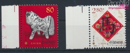 Volksrepublik China 3308-3309 (kompl.Ausg.) Gestempelt 2002 Jahr Des Pferdes (9384498 - Gebraucht