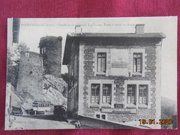 CPA - Rochetaillée - Hôtellerie Du Château (Goyard-Frotton) - Les Vieilles Tours Et Route Du Bénat - Rochetaillee