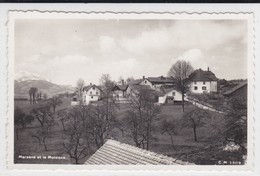 Marsens, Vue Partielle En Direction Du Moléson, Carte-photo - Marsens