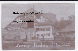 Marsens, La Ferme Des Etablissements, "Ferme Modèle" Carte-photo - Marsens