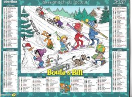 THEME BD - CALENDRIER BOULE ET BILL 2010 ( STUDIO BOULE ET BILL 2009 ) VOIR LES SCANNERS - Boule Et Bill