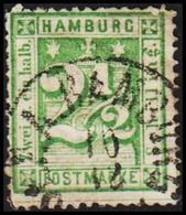 1864-1867. HAMBURG. Stadtwappen. 2½ Schilling.  () - JF319765 - Hambourg